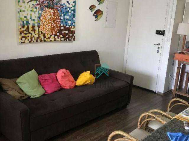 Apartamento com 2 dormitórios para alugar, 55 m² por R$ 5.141,67/mês - Moema - São Paulo/SP