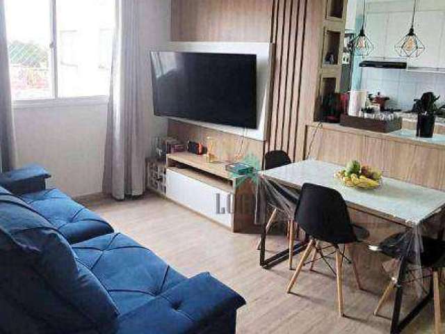 Apartamento bem distribuído com 54m² composto por 2 dormitórios, à venda por R$ 286.000 - Santa Terezinha, SBC/SP