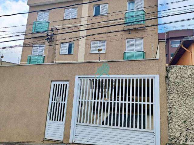 Apartamento com ótima disposição de 51m² composto por 2 dormitórios sendo 1 suíte, à venda por R$ 320.000 - Jardim do Estádio, Santo André/S|P