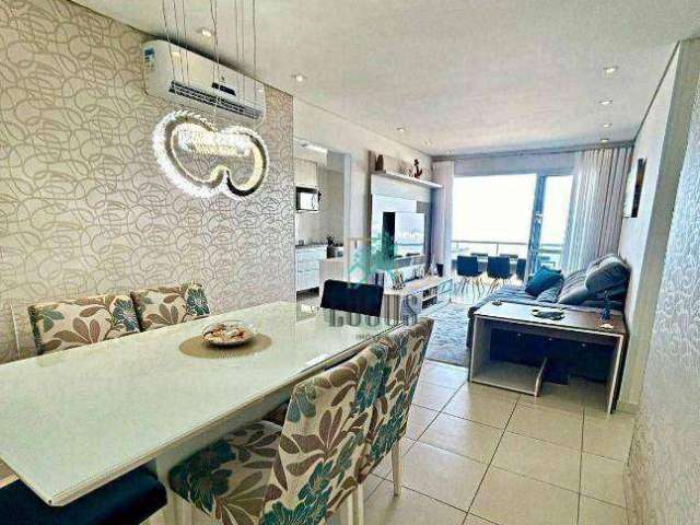 Apartamento com 96m² IMPECÁVEL!!! Composto por 3 dormitórios sendo 1 suíte, á venda por R$ 1.250.000 - Praia da Enseada, Guarujá/SP