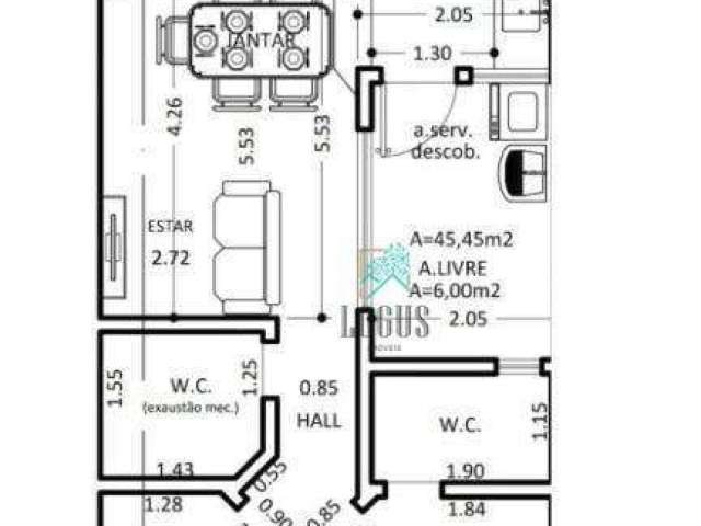 Cobertura com 2 dormitórios à venda, 90 m² por R$ 475.000,00 - Vila Príncipe de Gales - Santo André/SP