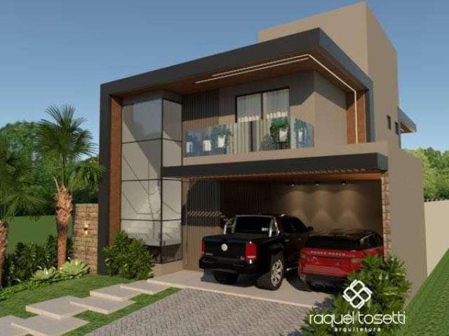 Casa à venda 4 Quartos, 3 Suites, 4 Vagas, 342M², Jardim Imperial, Cuiabá - MT | Condomínio Belvede