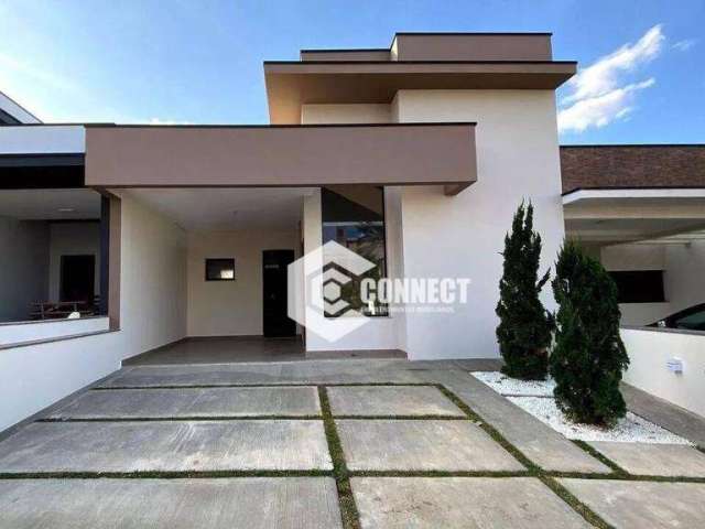 Casa com 3 dormitórios, 105 m² - venda por R$ 750.000,00 ou aluguel por R$ 4.572,52/mês - Condomínio Village Moutonnée - Salto/SP