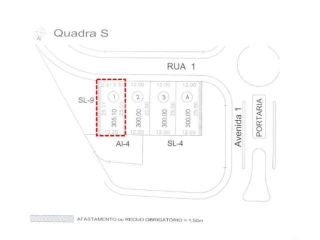 Terreno à venda na Avenida Doutor Roberto Moreira, 1888, Boa Esperança, Paulínia por R$ 360.000