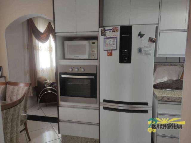 Apartamento com 2 dormitórios à venda, 58 m² por R$ 280.000,00 - Piraporinha - Diadema/SP