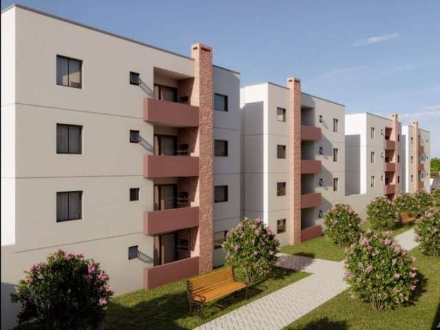 Apartamento com 2 quartos à venda na Rua Cassiano Ricardo, 1142, Vargem Grande, Pinhais, 51 m2 por R$ 295.000