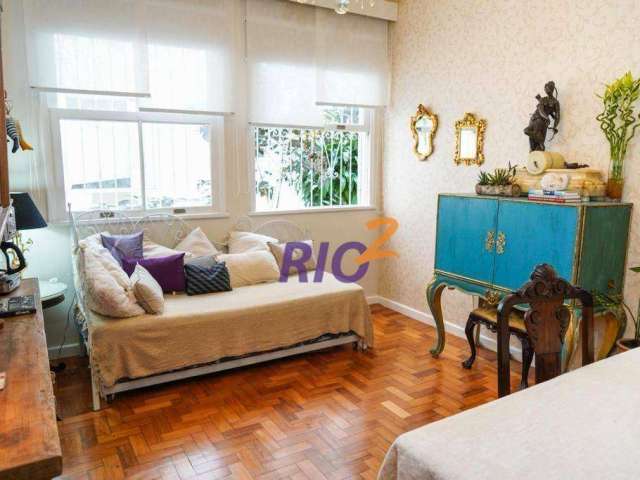 Apartamento com 1 dormitório para alugar, 59 m² por R$ 6.861,52/mês - Leblon - Rio de Janeiro/RJ