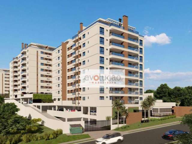 Apartamento com 3 dormitórios à venda, 102 m² por R$ 1.071.000,00 - Bacacheri - Curitiba/PR