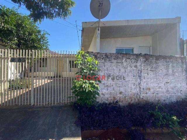 Casa com 2 dormitórios para alugar, 80 m² por R$ 1.100,00/mês - Conjunto Residencial Ney Braga - Maringá/PR