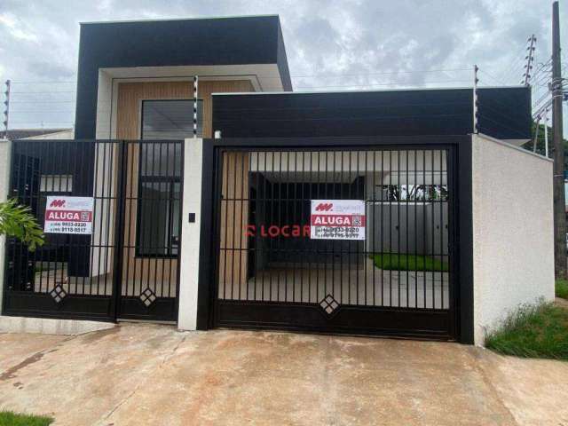 Casa com 3 dormitórios para alugar, 130 m² por R$ 4.700,00/mês - Parque Avenida - Maringá/PR