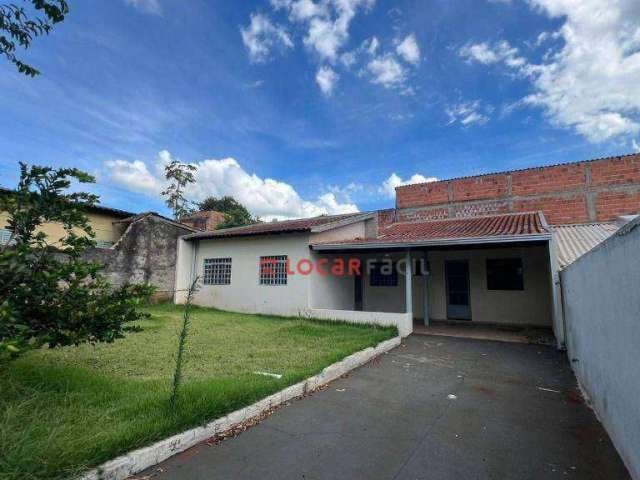 Casa com 3 dormitórios para alugar, 70 m² por R$ 1.100,00/mês - Lindóia - Londrina/PR