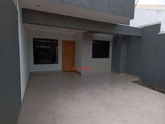 Casa com 3 dormitórios à venda, 84 m² por R$ 435.000 - Jd Monte Rei - Maringá/PR