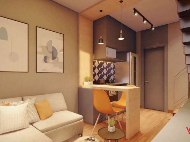 Apartamento com 1 quarto à venda na Rua Ildefonso Stockler de França, 260, Novo Mundo, Curitiba por R$ 245.000