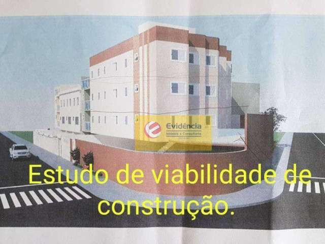 Terreno à venda, 564 m² por R$ 1.050.000,00 - Vila Palmares - Santo André/SP