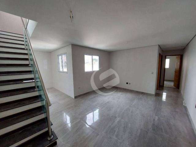 Cobertura com 2 dormitórios à venda, 114 m² por R$ 580.000,00 - Vila Valparaíso - Santo André/SP