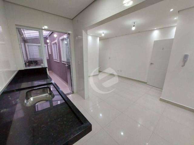 Apartamento com 3 dormitórios à venda, 75 m² por R$ 460.000,00 - Vila Curuçá - Santo André/SP