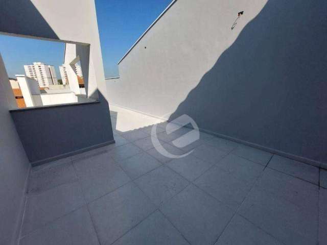 Cobertura com 2 dormitórios à venda, 124 m² por R$ 515.000,00 - Vila Humaitá - Santo André/SP