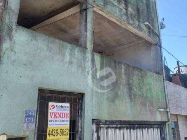 Sobrado com 1 dormitório à venda, 120 m² por R$ 180.000,00 - Sítio dos Vianas - Santo André/SP