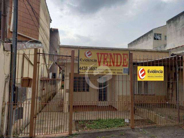 Terreno à venda, 240 m² por R$ 650.000,00 - Utinga - Santo André/SP