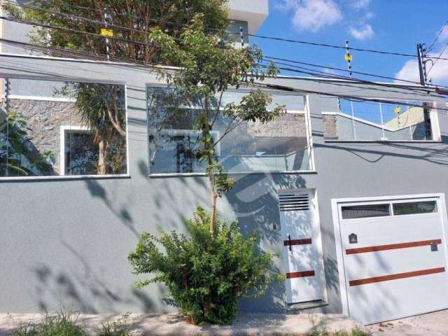 Sobrado com 3 dormitórios à venda, 190 m² por R$ 1.130.000,00 - Jardim Bela Vista - Santo André/SP