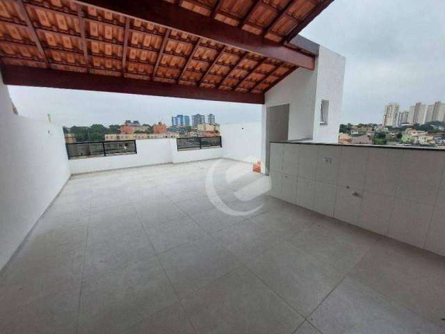 Cobertura com 2 dormitórios à venda, 122 m² por R$ 580.000,00 - Vila Bela Vista - Santo André/SP