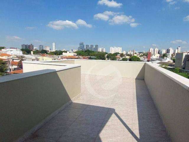 Cobertura com 2 dormitórios à venda, 80 m² por R$ 329.999,99 - Vila Floresta - Santo André/SP