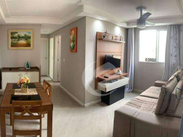 Apartamento com 2 dormitórios à venda, 44 m² por R$ 308.000 - Vila Homero Thon - Santo André/SP
