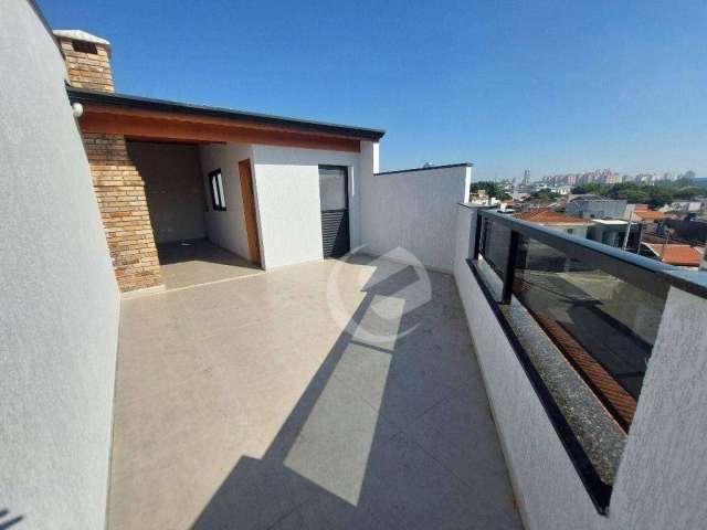 Cobertura com 2 dormitórios à venda, 90 m² por R$ 489.999,99 - Jardim Ocara - Santo André/SP