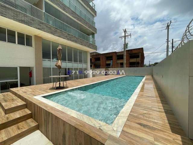 Apartamento 1/4 em jaguaribe - vista mar