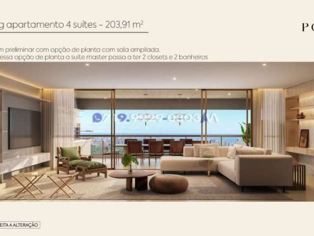 Apartamentos 4 suítes em horto florestal - lançamento