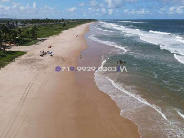 Terreno residencial em jacuípe - frente mar