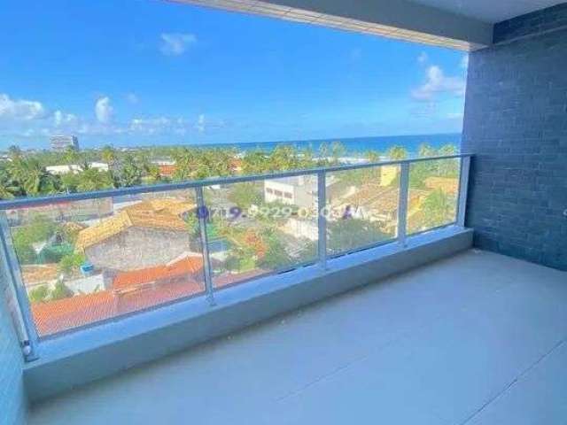 Apartamento 2 quartos sendo 1 suíte em stella maris -vista mar