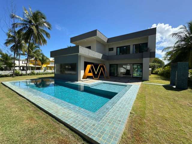 Casa vista mar com 4 suítes em busca vida