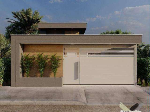 Casa com 2 dormitórios à venda, EM CONSTRUÇÃO, 78 m² por R$ 540.000 - Jardim Casablanca - Indaiatuba/SP