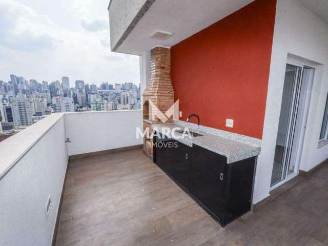 Cobertura para aluguel, 2 quartos, 2 suítes, 2 vagas, Santo Antônio - Belo Horizonte/MG