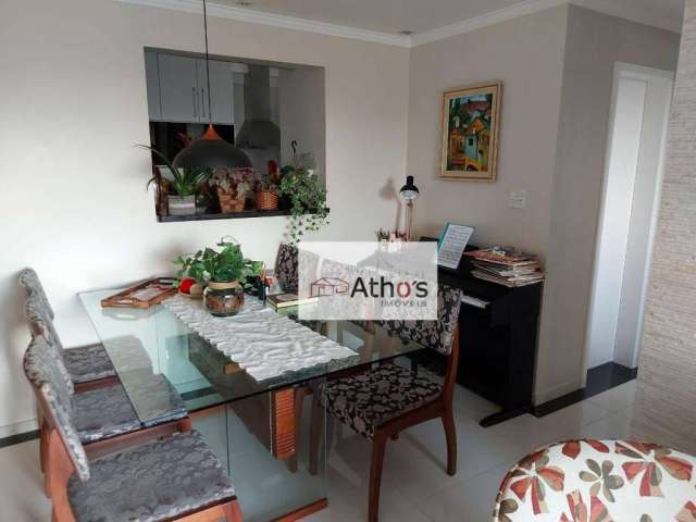 Apartamento a venda, 3 dorm sendo 1 suite, lazer completo, moveis planejados e ar condicionado, região central de guarulhos