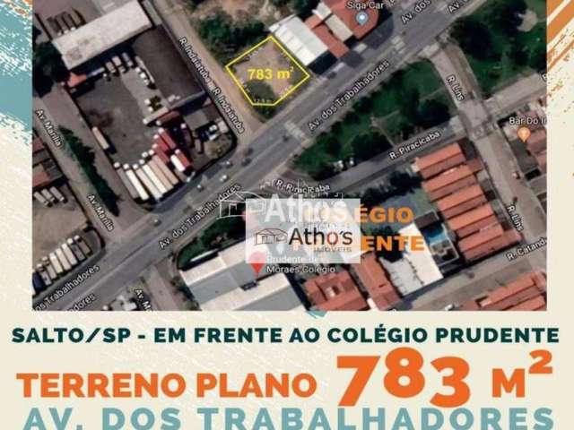 Terreno à venda, Jardim Marília, Salto /SP, Misto com 783m², 5 minutos do centro