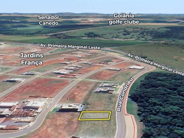 Terreno de 506 m² à venda por R$ 1.250.000 no Jardins França - Goiânia/GO