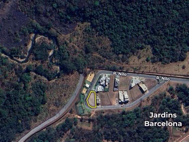 Lote de 537 m² à venda por R$ 587.500 no jardins Barcelona - Senador Canedo/GO