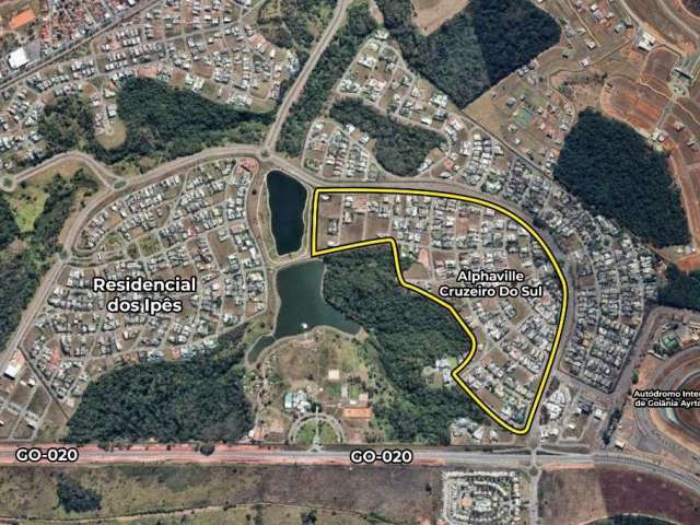 Lote de 800 m² à venda por R$ 4.000.000 no Alphaville Cruzeiro do Sul - Goiânia/GO