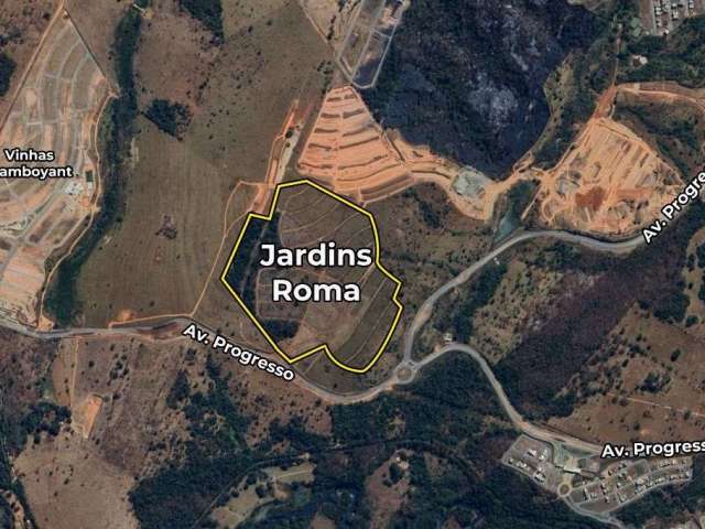 Lote de 271 m² à venda por R$ 397.034 no Jardins Roma - Senador Canedo