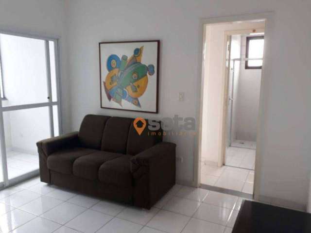 Apartamento com 1 dormitório para alugar, 50 m² por R$ 2.869,00/mês - Jardim São Dimas - São José dos Campos/SP