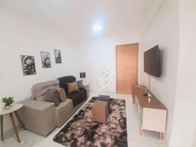 Mobiliado!!! maravilhoso apartamento, 2 dormitórios, lazer completo na cidade de santos!!!