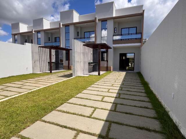 CASA DUPLEX COM 3 QUARTOS NO LOTEAMENTO MÃE RAINHA - Caucaia - Ceará