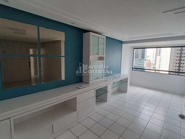 Apartamento de 83m&#178; no Edf. Parador de Aragon, Boa Viagem