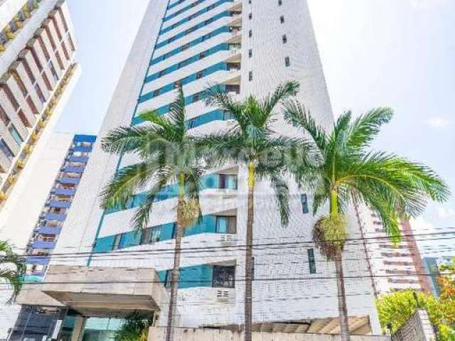 Apartamento de 99m&#178; no Edf. Miguel Torga, Boa Viagem