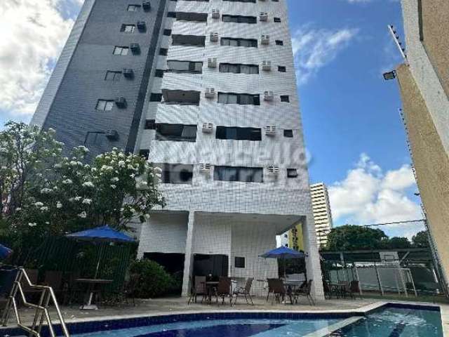 Apartamento de 79m&#178; no Edf. Beraldo Barros Colonial, Espinheiro