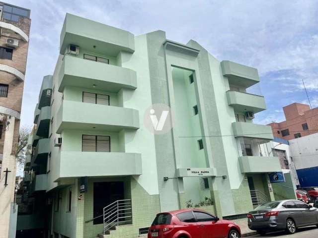 Apartamento espaçoso de 1 dormitório central com vaga de garagem. ALUGADO!