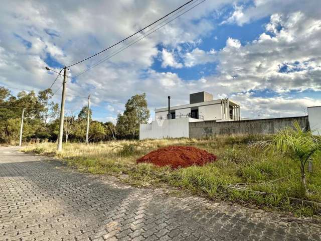 Excelente terreno de esquina no Terras de Santorini, medindo 411,06 m²