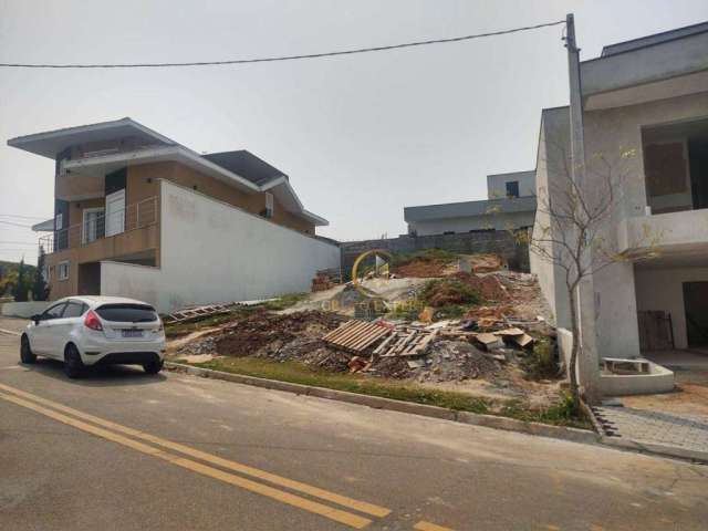 Terreno em condomínio fechado à venda na ENDEREÇO NÃO INFORMADO, Condomínio Residencial Mantiqueira, São José dos Campos por R$ 385.000